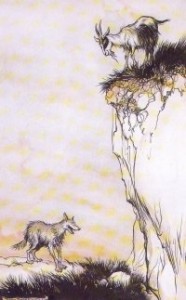 O lobo e a cabra!