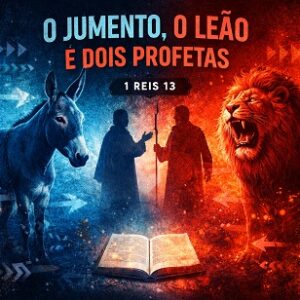 O jumento o leão e dois profetas (1 Reis Cap. 13)