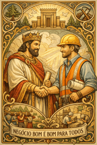 Negócio bom é bom para todos (I Reis Cap. 05)