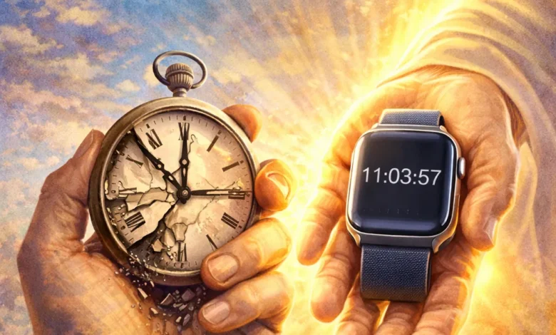 o relógio de deus não atrasa