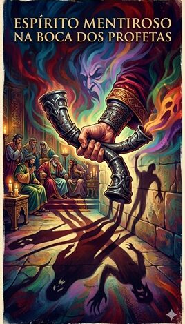 espírito mentiroso na boca dos profetas
