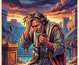 Esdras arrancou os cabelos
