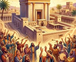 O segundo Templo foi reconstruído