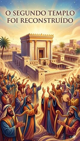O segundo Templo foi reconstruído