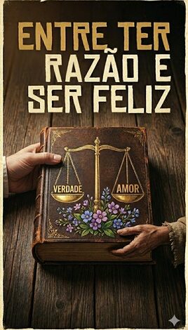 Entre ter razão e ser feliz