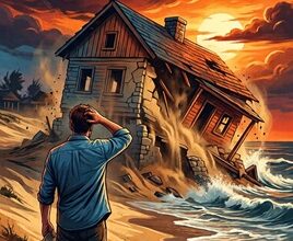 Construiu sobre a areia