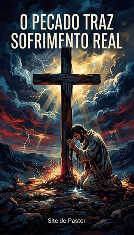 O pecado traz sofrimento real