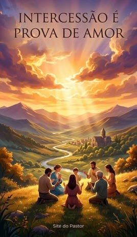Intercessão é prova de amor