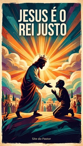 Jesus é o Rei justo