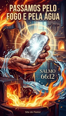 Passamos pelo fogo e pela água